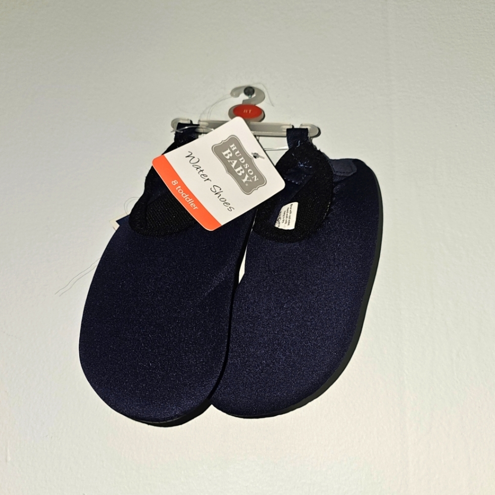 NWT | 8T | Hudson Baby | Navy Water Shoes